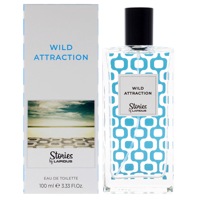Ted Lapidus Wild Attraction by Ted Lapidus for Men - 3.33 oz EDT Spray