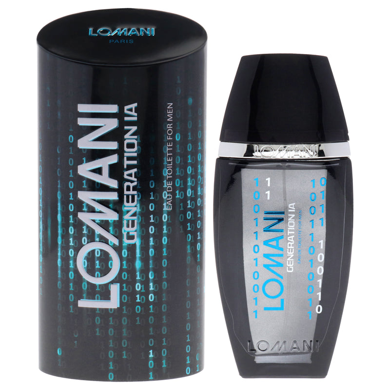 Lomani Generation Ia by Lomani for Men - 3.3 oz EDT Spray