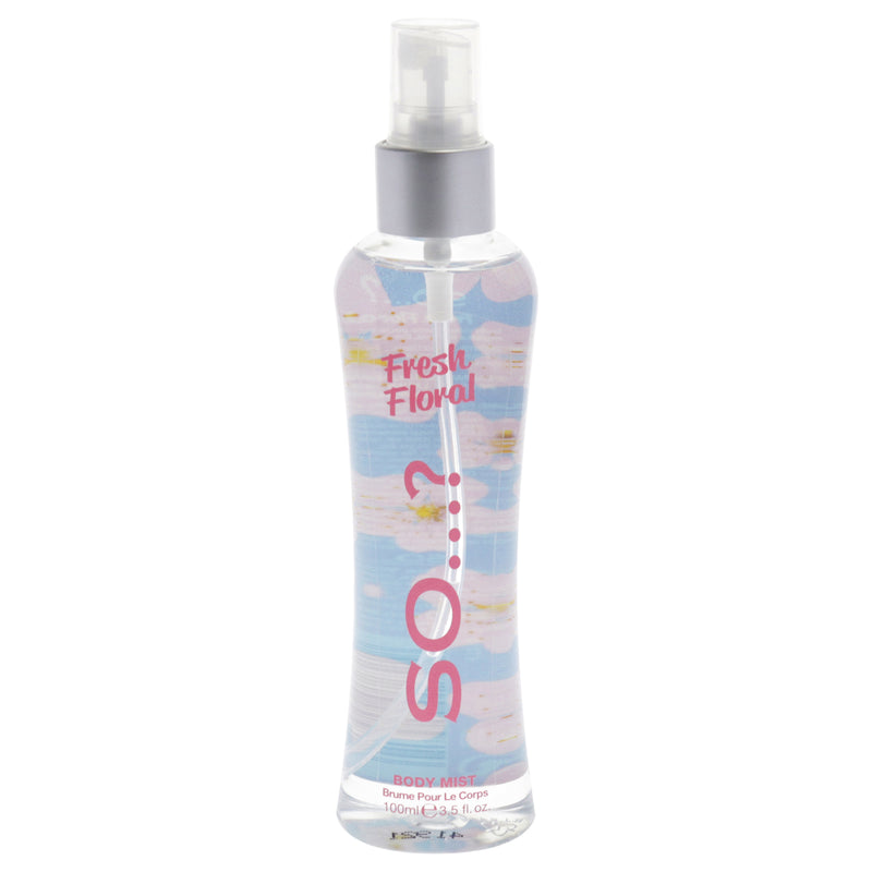So…? Fresh Floral Body Mist by So…? for Women - 3.5 oz Body Mist