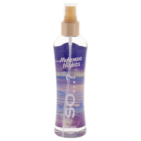 So…? Mykonos Nights Body Mist by So…? for Women - 6.9 oz Body Mist