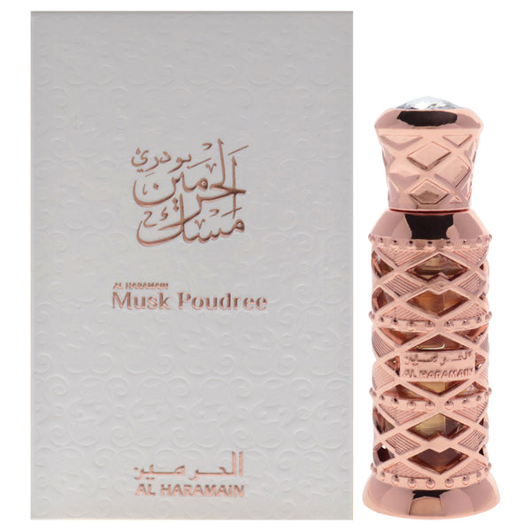 Al Haramain Musk Poudree by Al Haramain for Unisex - 0.4 oz Parfum Oil (Mini)