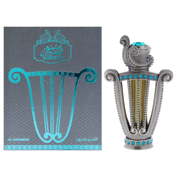 Al Haramain Solitaire by Al Haramain for Unisex - 0.4 oz Concentrated Perfume Oil (Mini)