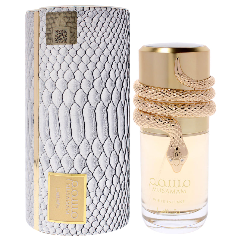 Lattafa Musamam White Intense by Lattafa for Women - 3.4 oz EDP Spray
