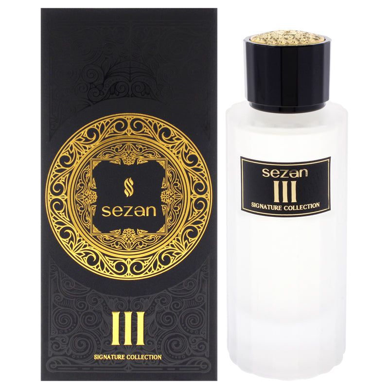 Sezan Signature Collection - III by Sezan for Men - 3.4 oz EDP Spray