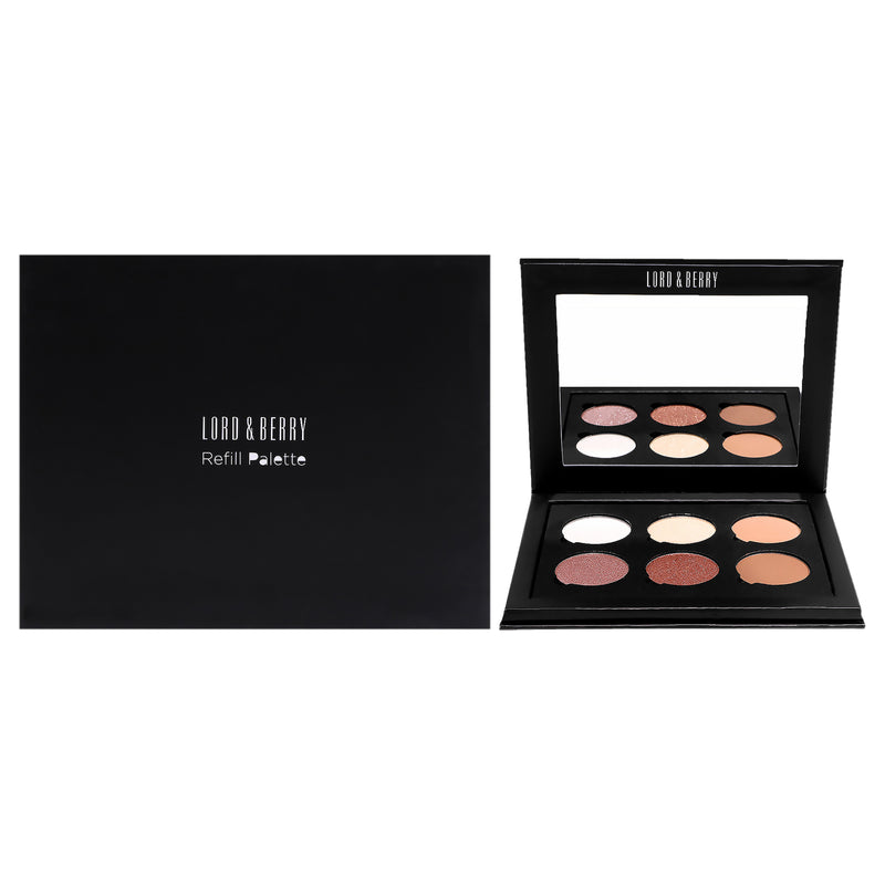 Lord and Berry Glow On The Go Highlight and Sculpt Palette by Lord and Berry for Women - 0.6 oz Makeup (Refillable)