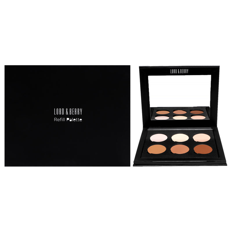 Lord and Berry Contouring Palette by Lord and Berry for Women - 0.77 oz Makeup (Refillable)