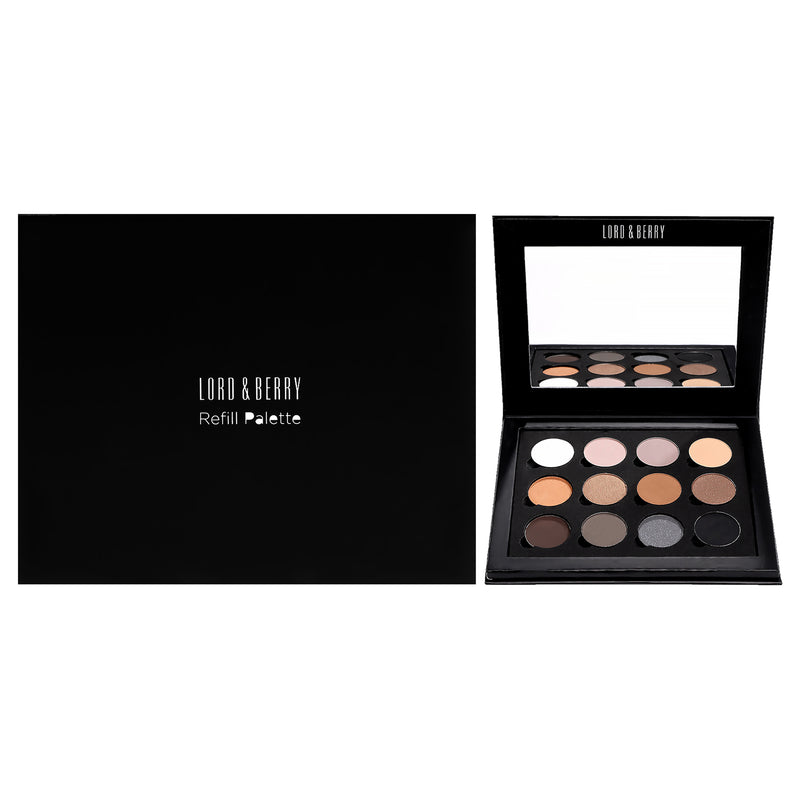Lord and Berry Nude Basic Palette by Lord and Berry for Women - 0.84 oz Makeup (Refillable)