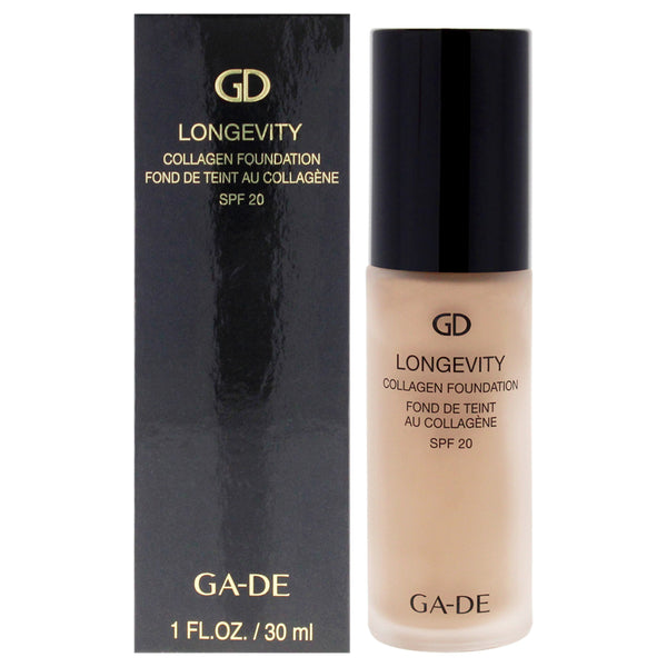 GA-DE Longevity Collagen Foundation SPF 20 - 502 Cool Beige by GA-DE for Women - 1 oz Foundation