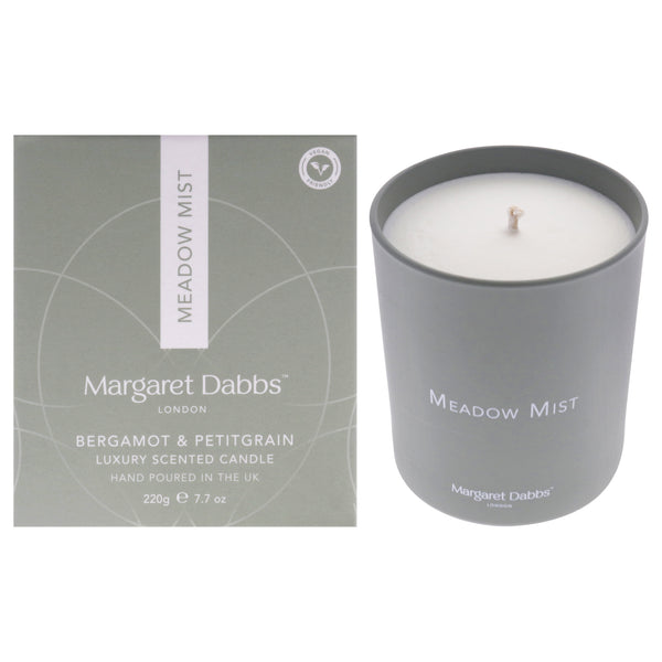 Margaret Dabbs Meadow Mist Candle - Bergamot and Petitgrain by Margaret Dabbs for Unisex - 7.7 oz Candle