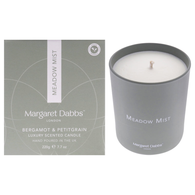 Margaret Dabbs Meadow Mist Candle - Bergamot and Petitgrain by Margaret Dabbs for Unisex - 7.7 oz Candle