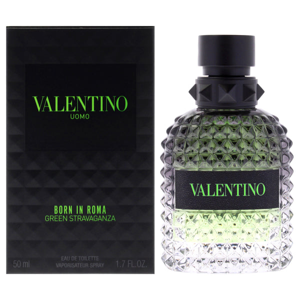 Valentino Valentino Uomo Born In Roma Green Stravaganza by Valentino for Men - 1.7 oz EDT Spray