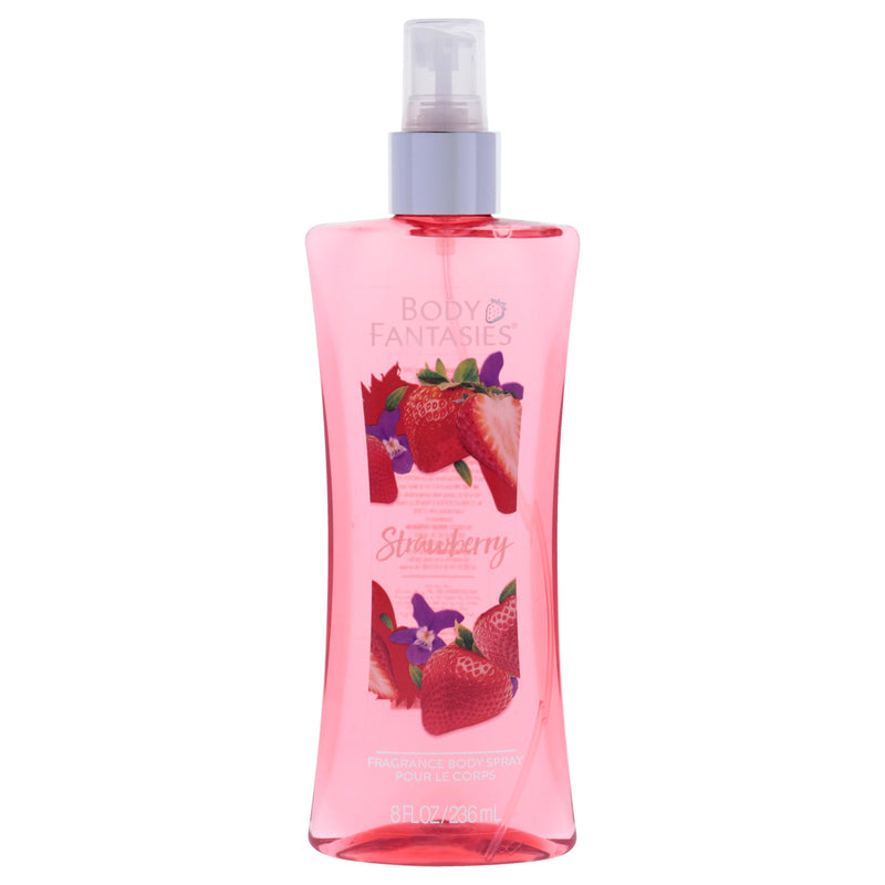 Body Fantasies Strawberry Fantasy by Body Fantasies for Women - 8 oz Body Spray