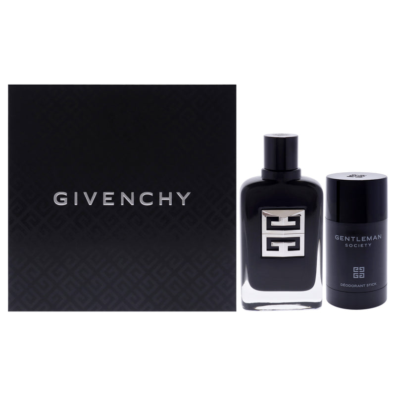 Givenchy Gentleman Society by Givenchy for Men - 2 Pc Gift Set 3.3oz EDP Spray, 2.6oz Deodorant Stick