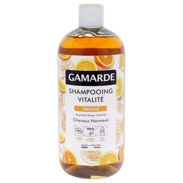Gamarde Orange Vitality Shampoo - Normal Hair by Gamarde for Unisex - 16.9 oz Shampoo