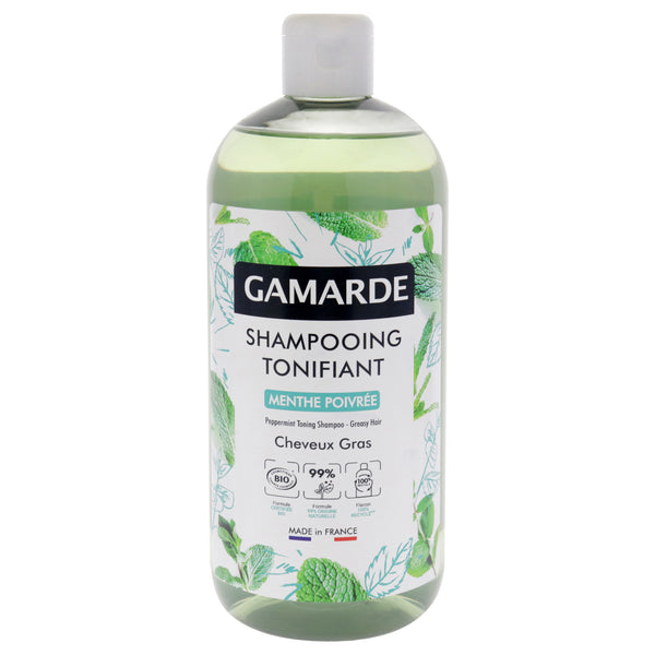 Gamarde Perppermint Toning Shampoo - Greasy Hair by Gamarde for Unisex - 16.9 oz Shampoo