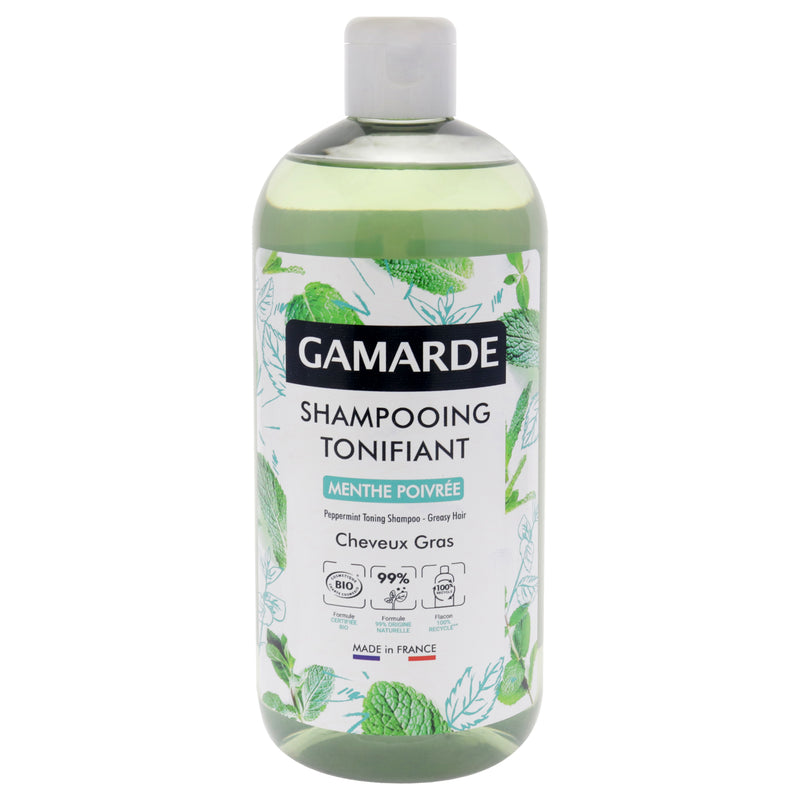 Gamarde Perppermint Toning Shampoo - Greasy Hair by Gamarde for Unisex - 16.9 oz Shampoo