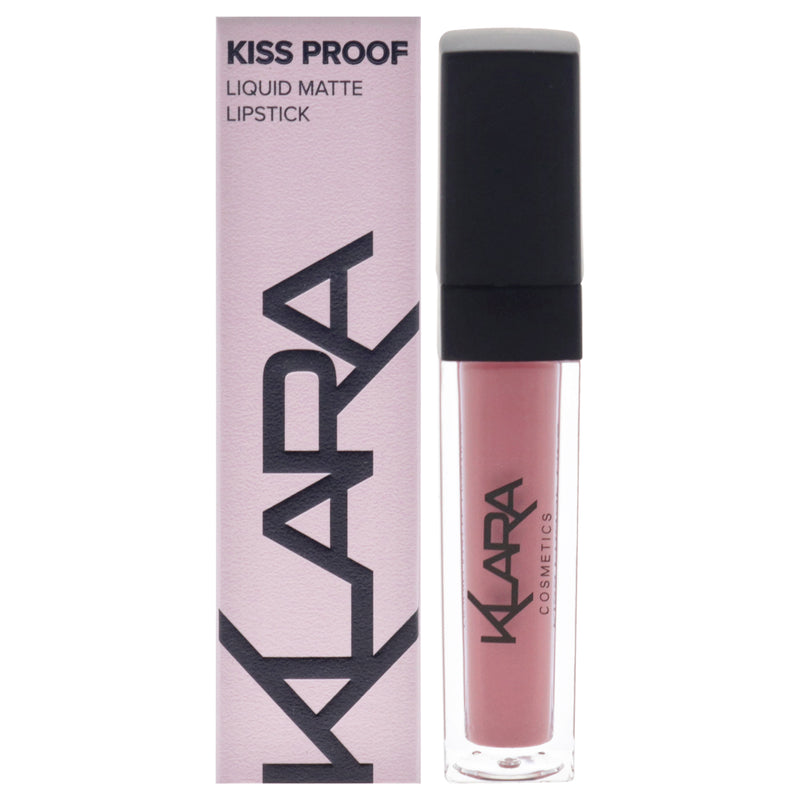 Klara Kiss Proof Liquid Matte Lipstick - 3 Passion Pink by Klara for Women - 0.27 oz Lipstick