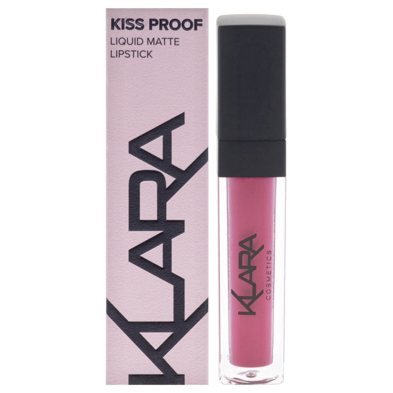 Klara Kiss Proof Liquid Matte Lipstick - 10 Madgenta by Klara for Women - 0.27 oz Lipstick