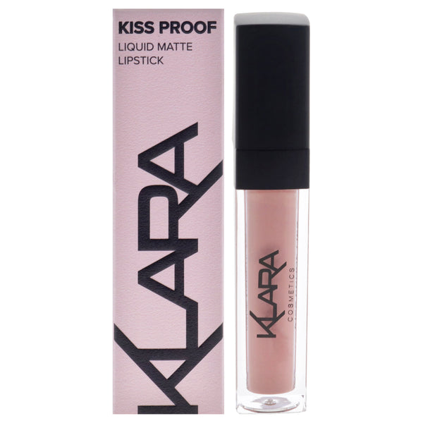 Klara Kiss Proof Liquid Matte Lipstick - 20 Birthday Suit by Klara for Women - 0.27 oz Lipstick