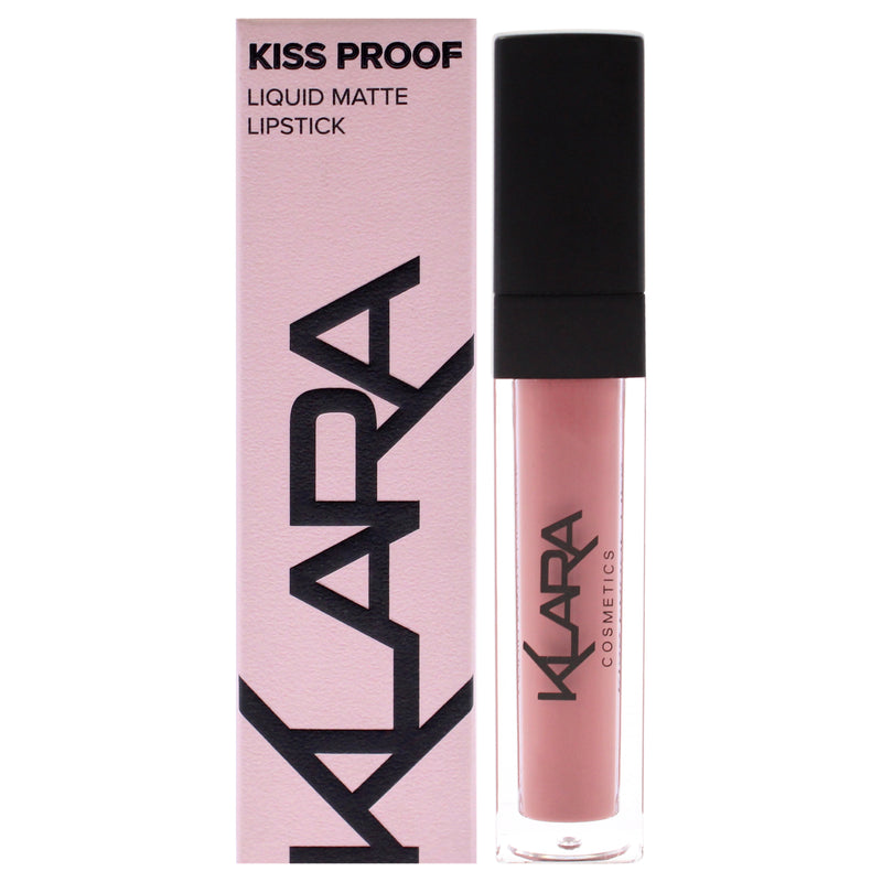 Klara Kiss Proof Liquid Matte Lipstick - 23 Provocative Pink by Klara for Women - 0.27 oz Lipstick