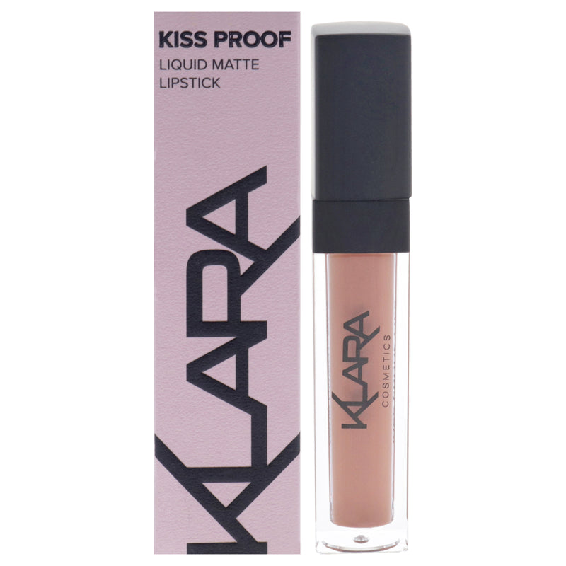 Klara Kiss Proof Liquid Matte Lipstick - 29 Fame by Klara for Women - 0.27 oz Lipstick