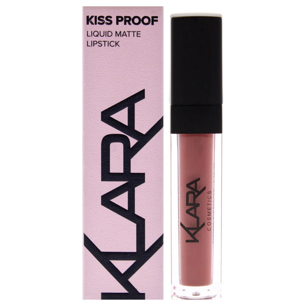 Klara Kiss Proof Liquid Matte Lipstick - 30 Pinot by Klara for Women - 0.27 oz Lipstick