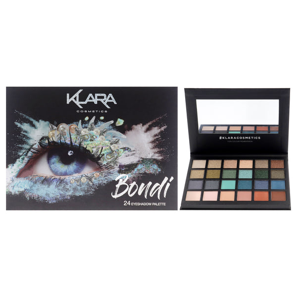 Klara 24 Eyeshadow Palette - Bondi by Klara for Women - 1.68 oz Eye Shadow