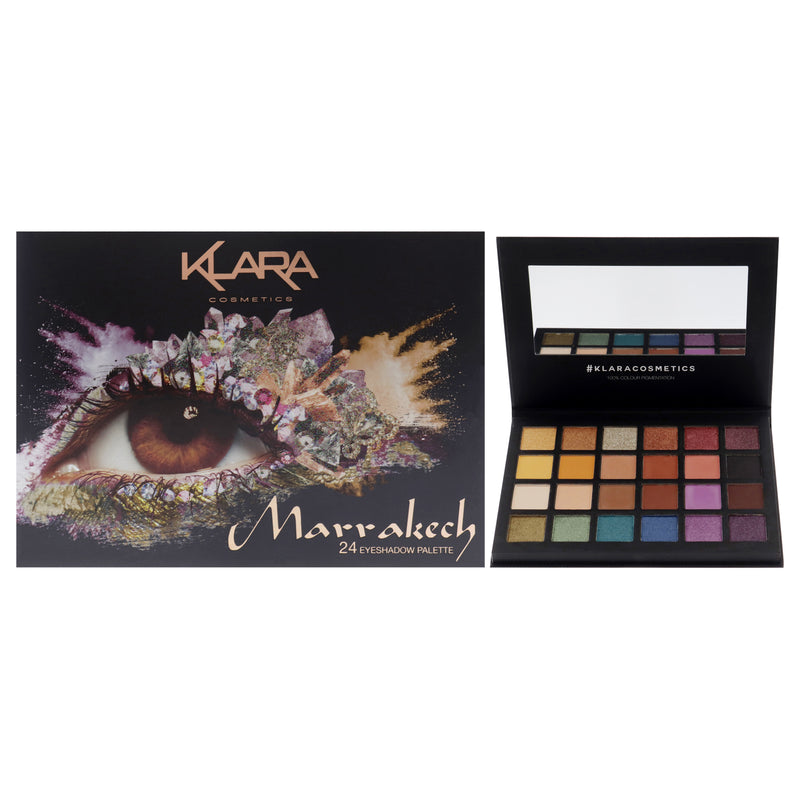 Klara 24 Eyeshadow Palette - Marrakech by Klara for Women - 1.68 oz Eye Shadow