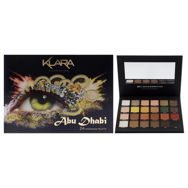 Klara 24 Eyeshadow Palette - Abu Dhabi by Klara for Women - 1.68 oz Eye Shadow