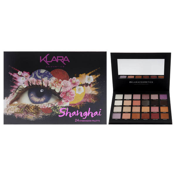 Klara 24 Eyeshadow Palette - Shanghai by Klara for Women - 1.68 oz Eye Shadow