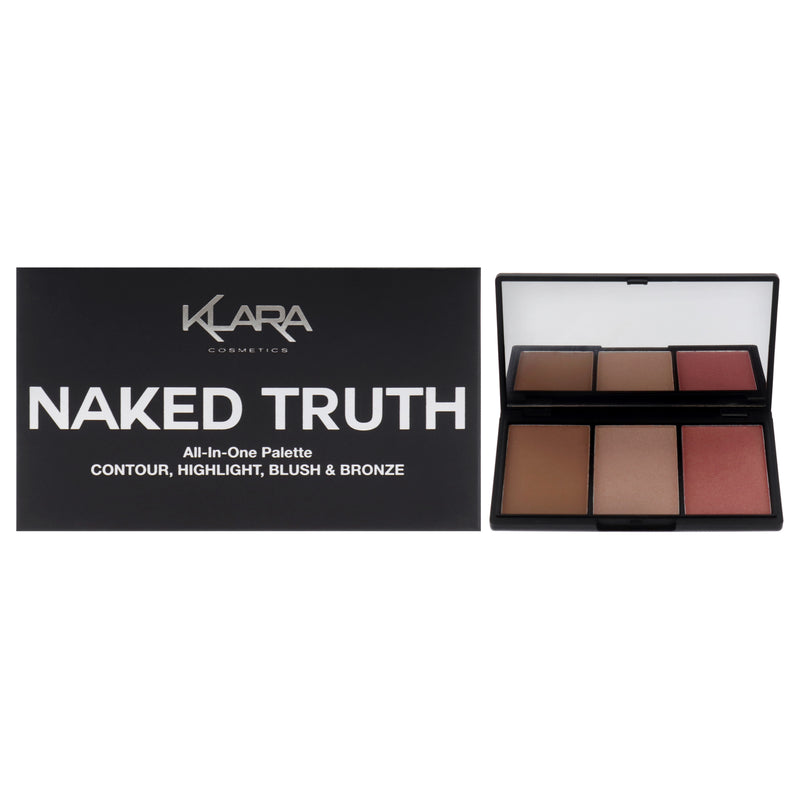 Klara All-In-One Palette - Naked Truth by Klara for Women - 0.35 oz Makeup