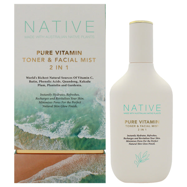 Klara Native Pure Vitamin Toner and Facial Mist by Klara for Women - 3.4 oz Mist