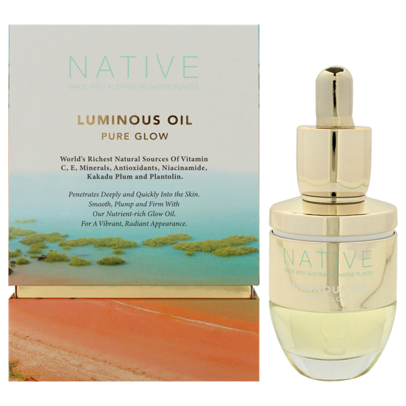 Klara Native Luminous Pure Glow Oil by Klara for Women - 1.01 oz Oil