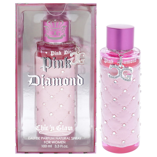 Chic N Glam Pink Diamond by Chic N Glam for Women - 3.3 oz EDP Spray