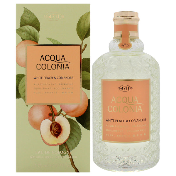 Muelhens 4711 Acqua Colonia - White Peach and Coriander by Muelhens for Unisex - 5.7 oz EDC Spray
