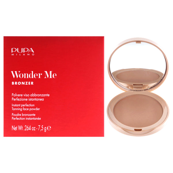 Pupa Milano Wonder Me Bronzer - 001 Ligth Neutral by Pupa Milano for Women - 0.264 oz Bronzer