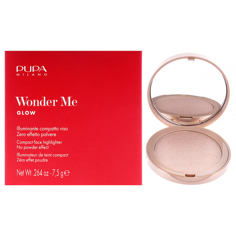 Pupa Milano Wonder Me Glow - 101 Rose Gold by Pupa Milano for Women - 0.264 oz Highlighter
