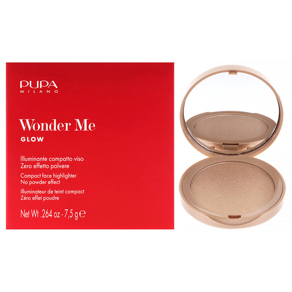 Pupa Milano Wonder Me Glow - 102 Pure Gold by Pupa Milano for Women - 0.264 oz Highlighter