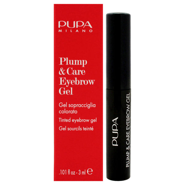 Pupa Milano Plump and Care Eyebrow Gel - 001 Blonde by Pupa Milano for Women - 0.101 oz Eyebrow Gel