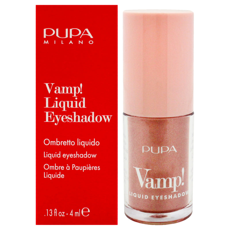 Pupa Milano Vamp! Liquid Eyeshadow - 002 Golden Rose by Pupa Milano for Women - 0.13 oz Eye Shadow