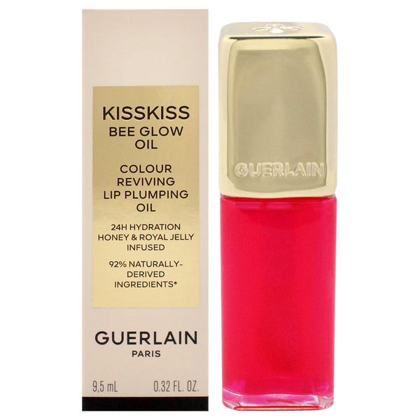 Guerlain Kiss Kiss Bee Glow Oil - 458 Pop Rose Glow by Guerlain for Women - 0.32 oz Lip Oil