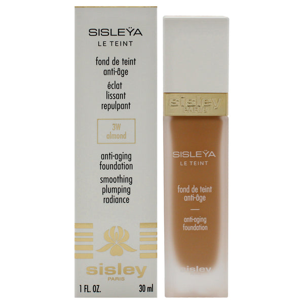 Sisley Sisleya Le Teint Anti Aging Foundation - 3W Almond by Sisley for Women - 1 oz Foundation