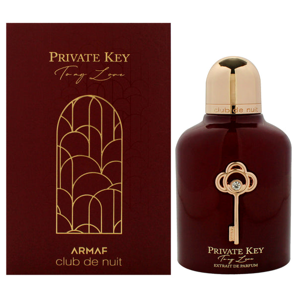 Armaf Club De Nuit Private Key To My Love by Armaf for Women - 3.4 oz Extrait De Parfum Spray