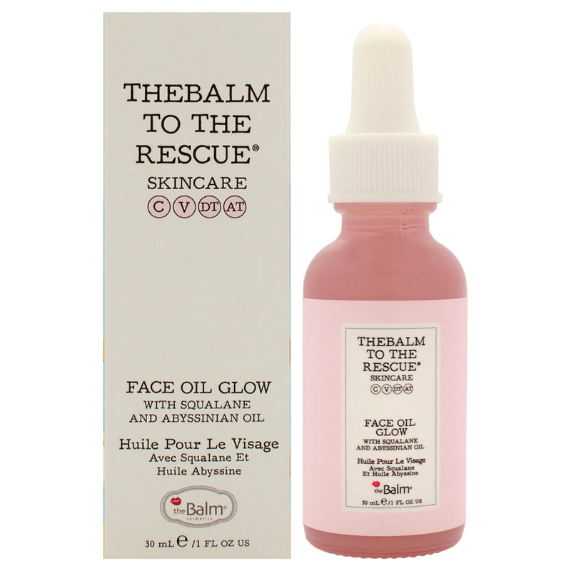TheBalm To The Rescue Face Oil Glow by the Balm for Women - 1 oz Oil
