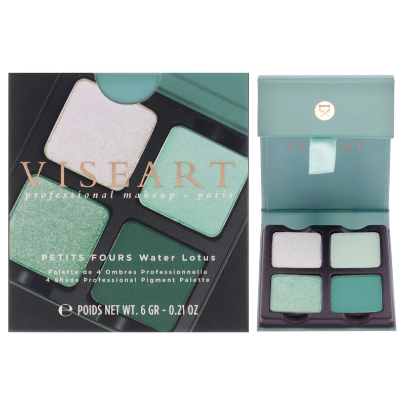 Viseart Paris Petits Fours Eyeshadow Palette - Water Lotus by Viseart Paris for Women - 0.21 oz Eye Shadow