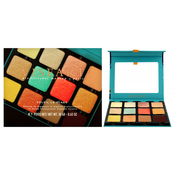 Viseart Paris Eyeshadow Palette - Soleil La Plage by Viseart Paris for Women - 0.63 oz Eye Shadow