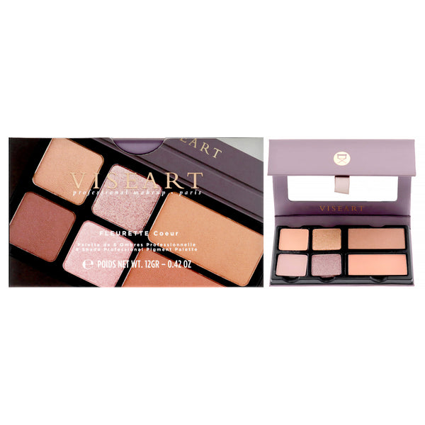 Viseart Paris Face Palette - Fleurette Coeur by Viseart Paris for Women - 0.42 oz Makeup