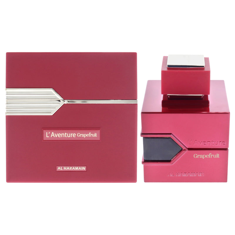Al Haramain LAventure Grapefruit by Al Haramain for Unisex - 3.33 oz Extrait De Parfum