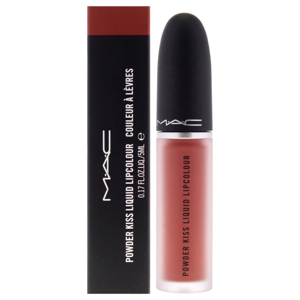 MAC Powder Kiss Liquid Lipcolor - 989 Mull It Over by MAC for Women - 0.17 oz Lipstick