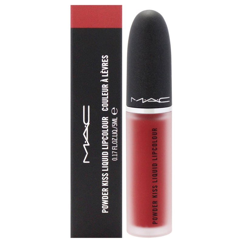 MAC Powder Kiss Liquid Lipcolor - 991 Devoted To Chill by MAC for Women - 0.17 oz Lipstick